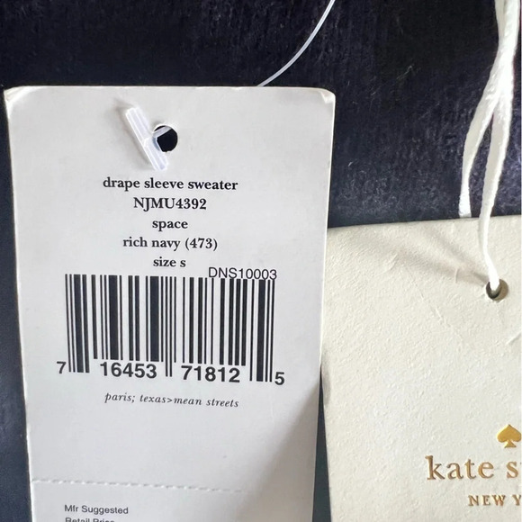 New Kate Spade Drape Sweater - Picture 3 of 4
